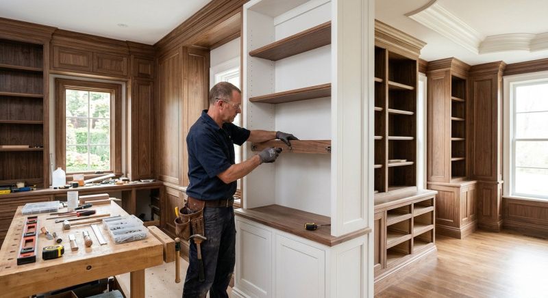 Custom Wood Trim Installation in Wilmington, NC