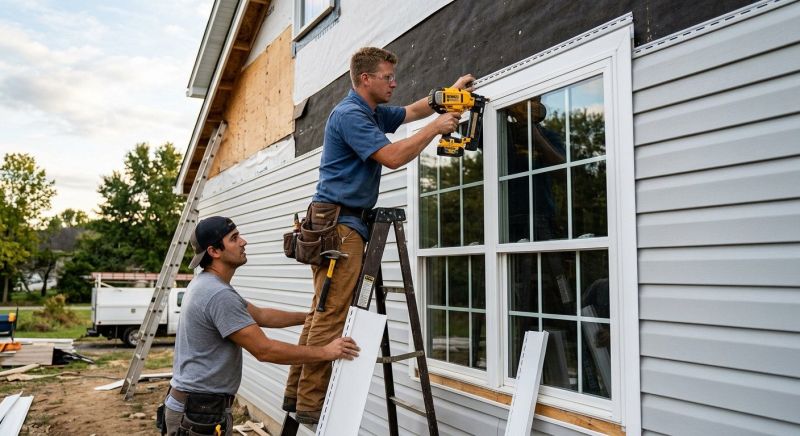 Exterior Trim Work in Alpharetta, GA
