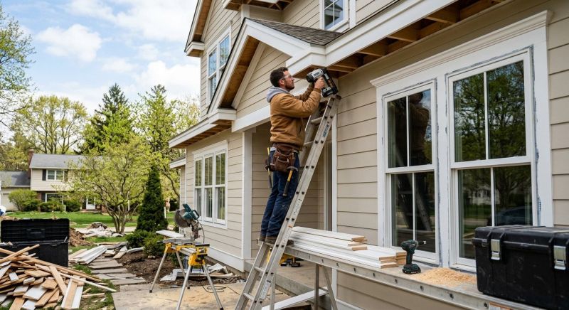 House Trim Installation in Olathe, KS